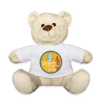 Surf-Wellen Offshore Design - Teddy - Weiß - Vorne