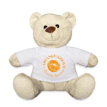 Orange Grove Zitrus-Emblem - Teddy - Weiß - Vorne