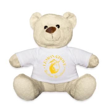 Lemon Grower Badge Design - Teddy Bear - white - Front