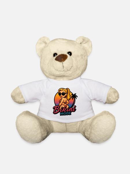 Mode Bikini - Teddy - Weiß