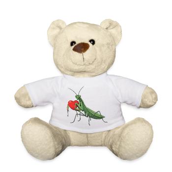 Mante religieuse - Nounours - blanc - Devant
