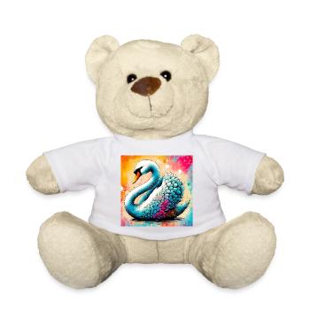 cygne - Nounours - blanc - Devant