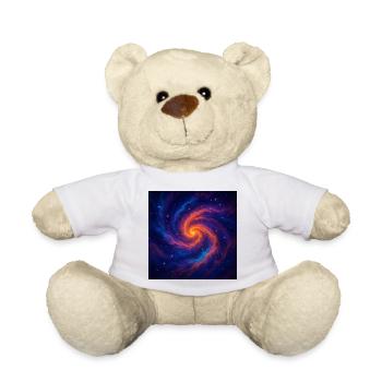 Galactic vortex in space - Teddy Bear - white - Front