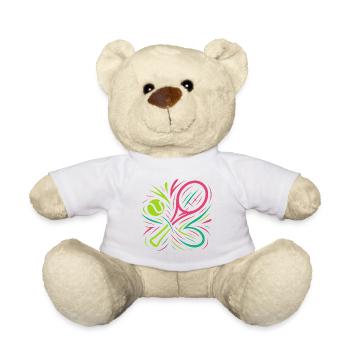 Neon Padel - Teddy Bear - white - Front