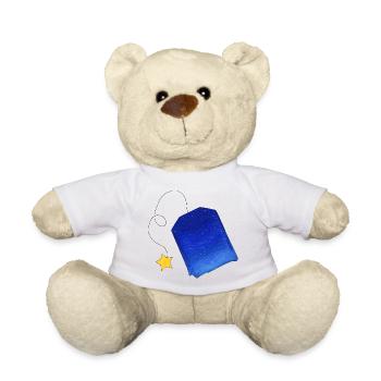 Vincent van Goghs Tee - Teddy - Weiß - Vorne