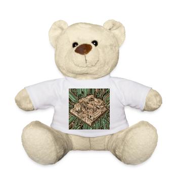 Urbis Digitalis - Teddy - Weiß - Vorne