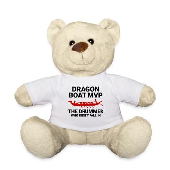 Tambour de bateau-dragon - Nounours - blanc - Devant