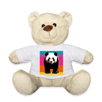 panda - Nounours - blanc - Devant