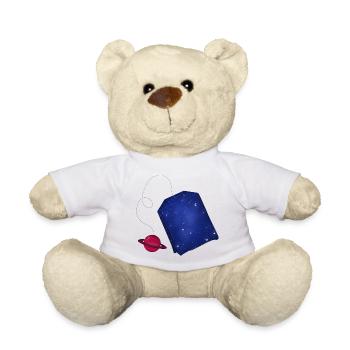 Weltraum-Tee - Teddy - Weiß - Vorne