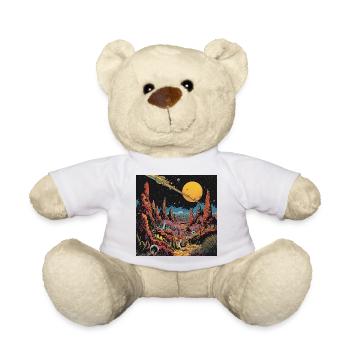 Futuristic Alien Planet Sky - Teddy Bear - white - Front