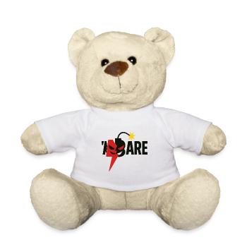 Design des Protests mit nuklearem Lächeln - Teddy - Weiß - Vorne