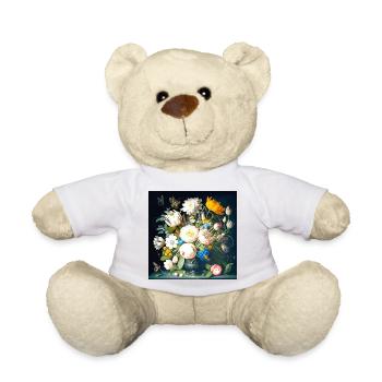 Bouquet of Butterflies Baroque Flemish - Teddy Bear - white - Front