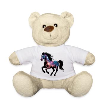 Galaxie-Pferd - Teddy - Weiß - Vorne