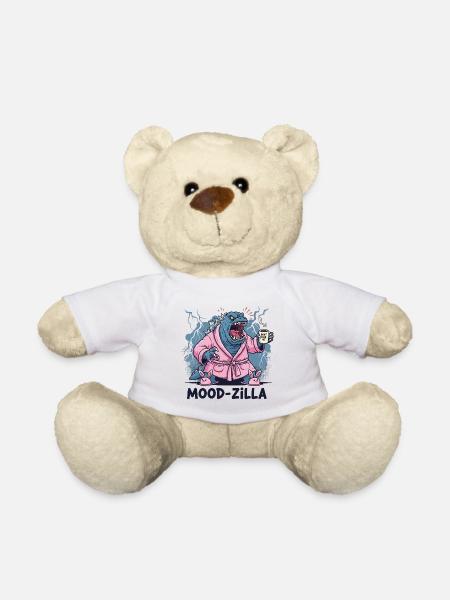 Morgendliche Wut - Teddy - Weiß