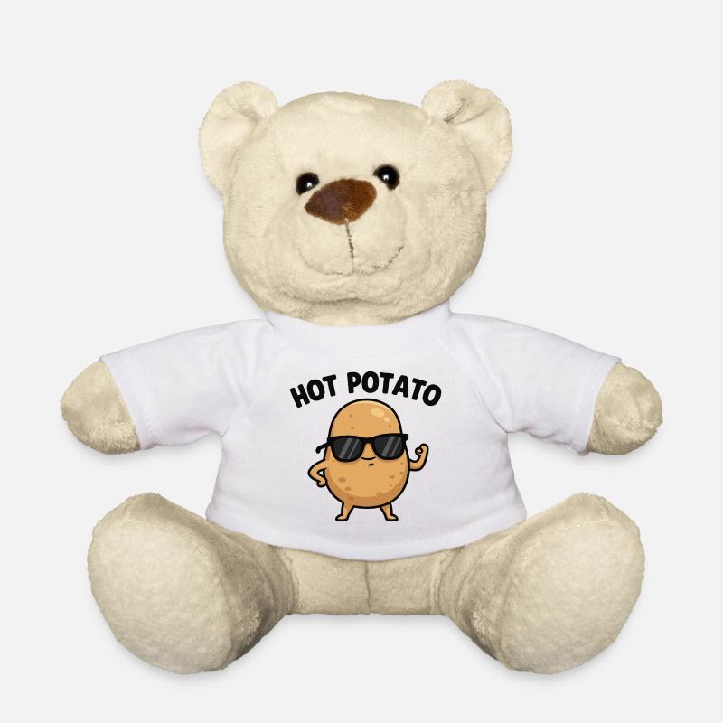 Spud mit Haltung - Teddy - Weiß