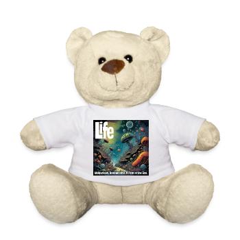 La vie, elle est partout - Nounours - blanc - Devant