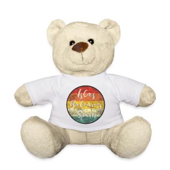 Balearen Vintage Flag Design - Teddy - Weiß - Vorne