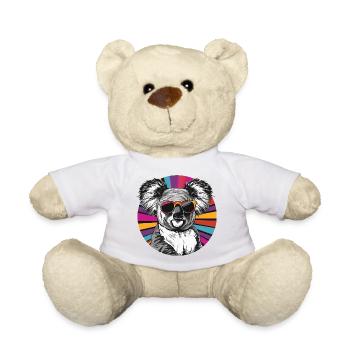 Koala Comic - Teddy Bear - white - Front