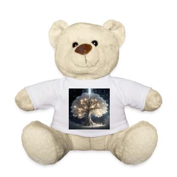 Glowing Tree of Dreams - Teddy Bear - white - Front