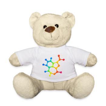 Trippy acid has visual effect - Teddy - Weiß - Vorne