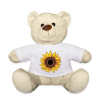 tournesol - Nounours - blanc - Devant