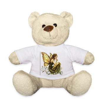 Illustration de sorts de plantes elfiques - Nounours - blanc - Devant