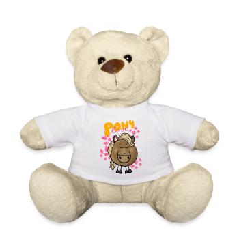Pony Liebe - Teddy - Weiß - Vorne