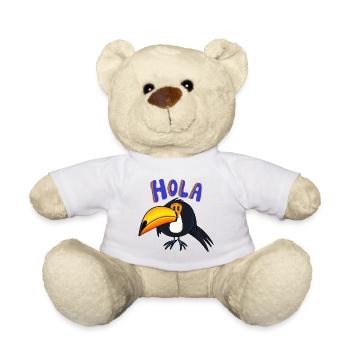 Hola Tukan - Teddy - Weiß - Vorne
