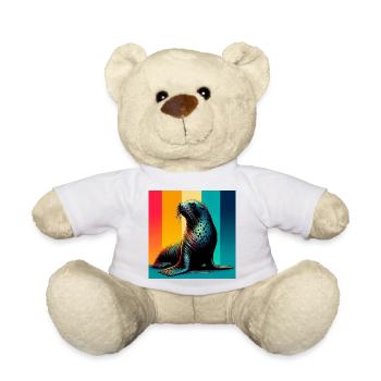 seal - Teddy Bear - white - Front
