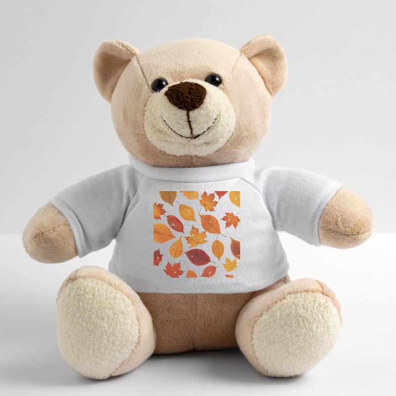 Herbstblatt Muster Teddy