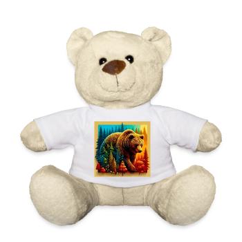 ours - Nounours - blanc - Devant