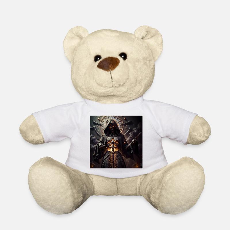 Der Sensenmann La Parca Halloween - Teddy - Weiß