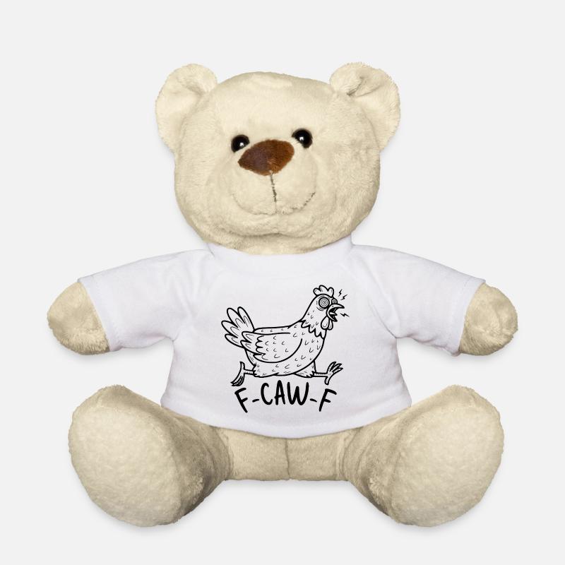 F-CAW-F Huhn - Teddy - Weiß