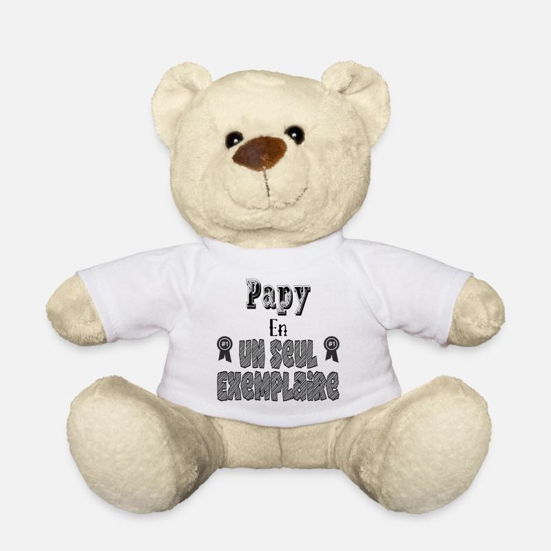 Papy En Un Seul Exemplaire - Nounours - blanc