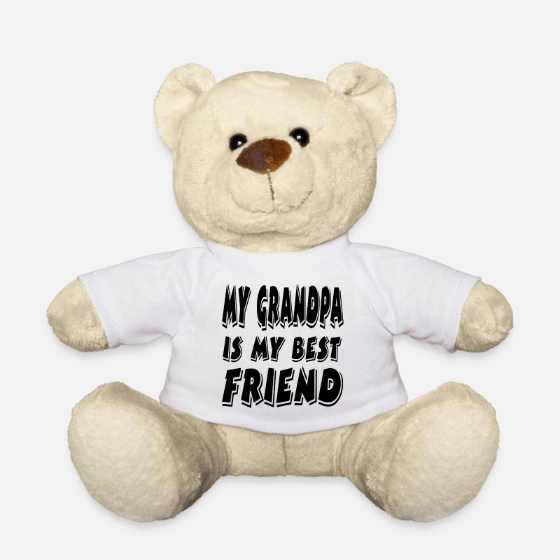 Opa - Teddy - Weiß