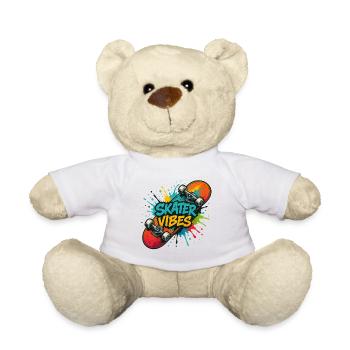 Skater Vibes - Teddy - Weiß - Vorne