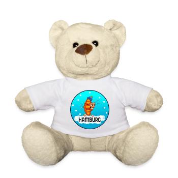 WINTER SNOW HAMBURG FRANZBRÖTCHEN - Teddy Bear - white - Front