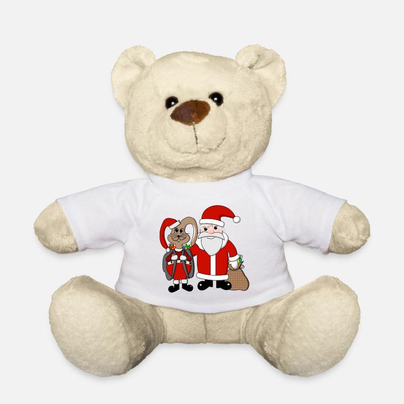 Team Weihnachten - Teddy - Weiß