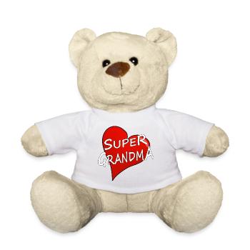 SUPER GRANDMA - Teddy - Weiß - Vorne