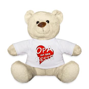 OPA IST DER BESTE - Teddy - Weiß - Vorne