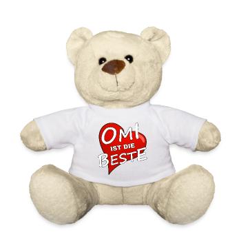 OMI IST DIE BESTE - Teddy - Weiß - Vorne