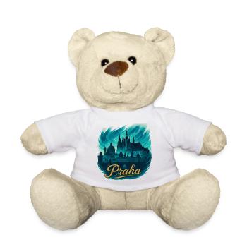 Praha Skyline Prague Capital Czech Republic Maritime - Teddy Bear - white - Front
