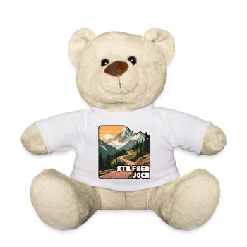 Stelvio Pass - Teddy Bear - white - Front
