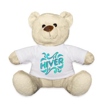 Hiver - Nounours - blanc - Devant