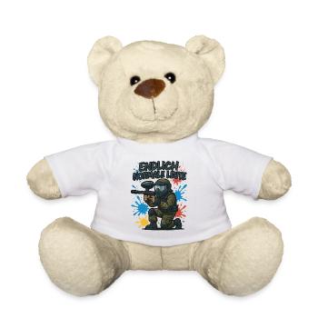 Endlich Normale Leute Paintballheld - Teddy - Weiß - Vorne