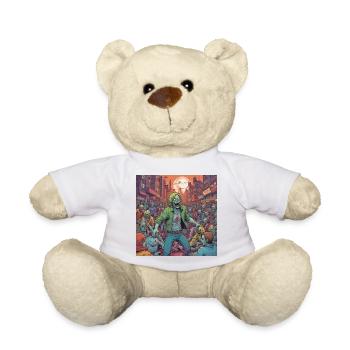 Zombiesturm in der Stadt - Teddy - Weiß - Vorne