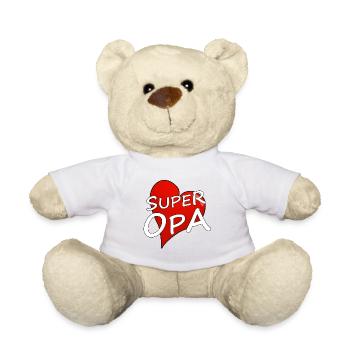 Super grand-père - Nounours - blanc - Devant