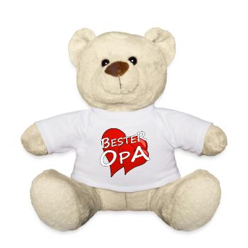BESTER OPA - Teddy - Weiß - Vorne