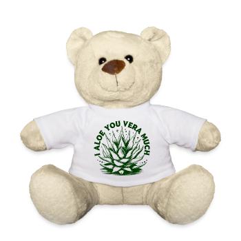 Je vous aloe vera beaucoup d’amateur de plantes - Nounours - blanc - Devant