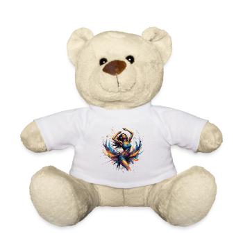 Vibrant_Sound_and_Color_Splash - Teddy - Weiß - Vorne